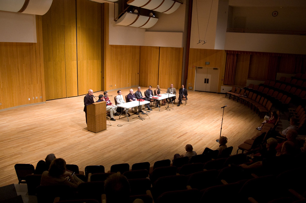 Music Panel (left to right Music Department Chair Michae… Flickr