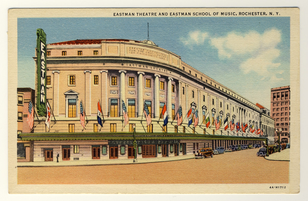 Eastman Theater, East Avenue and Gibbs Street Rochester Subway Flickr