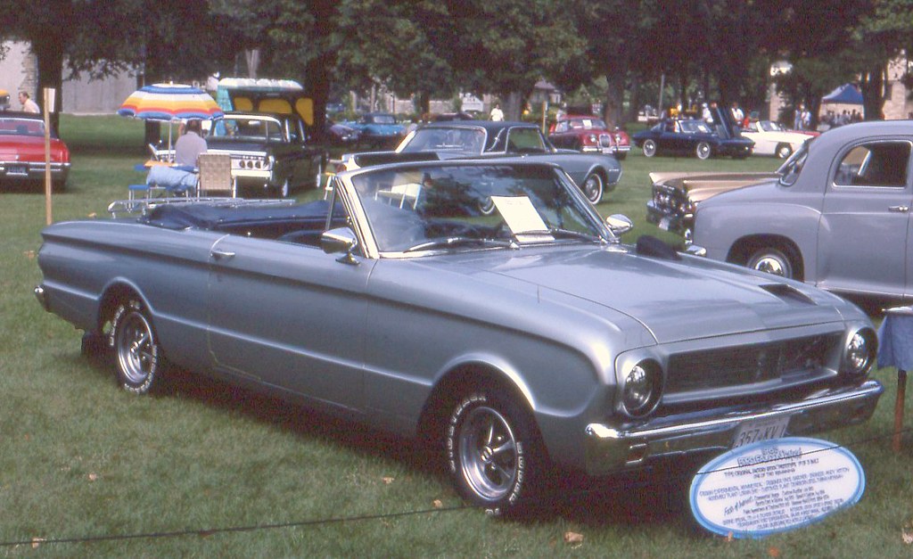 1963 Falcon "Cayuse" convertible / show car Sign reads Typ… Flickr