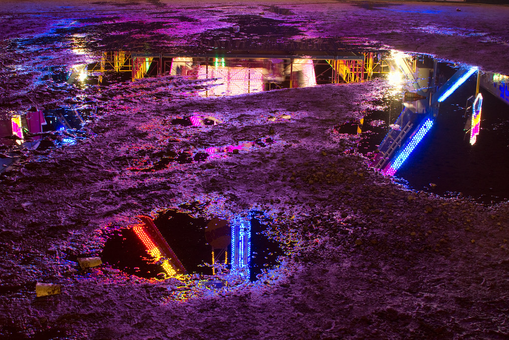 Neon Puddles - a photo on Flickriver