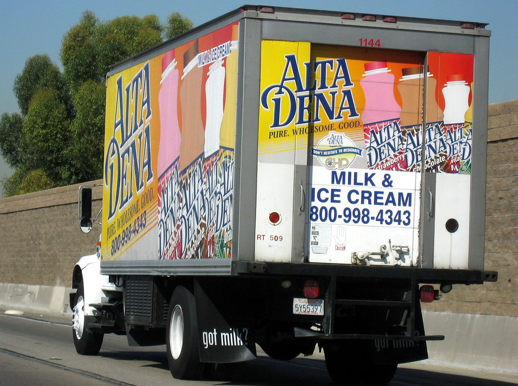 Alta Dena Dairy Delivery Truck David Valenzuela Flickr