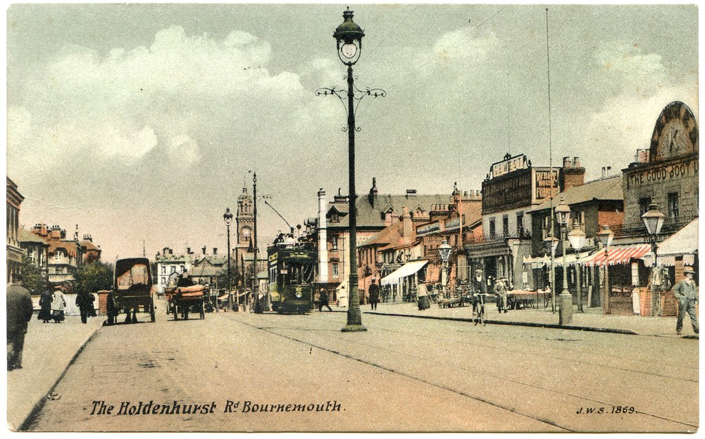 Holdenhurst Road, Bournemouth East Clearly visible G.B. W… Flickr