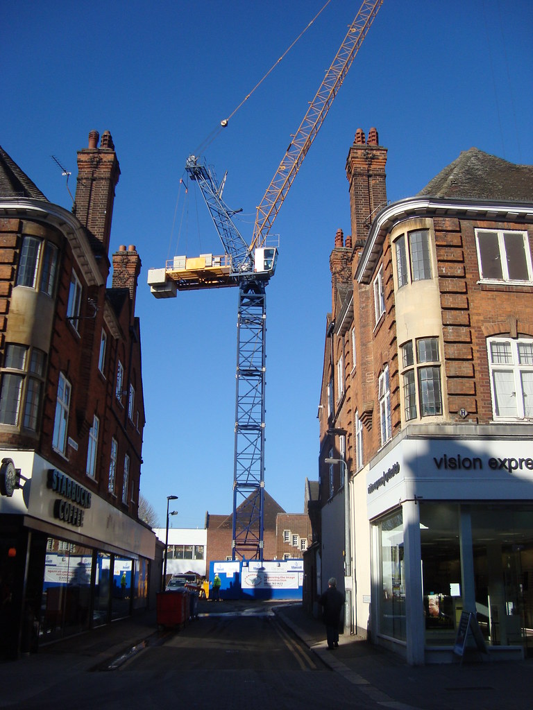 construction site at Burleigh Way, Enfield Previously the … Flickr