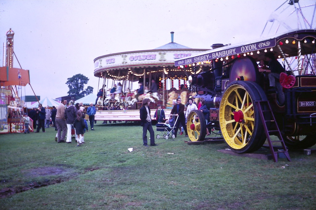 Bath & West Steam Fair, 2nd July 1972 Burrell 3836 "Starli… Flickr