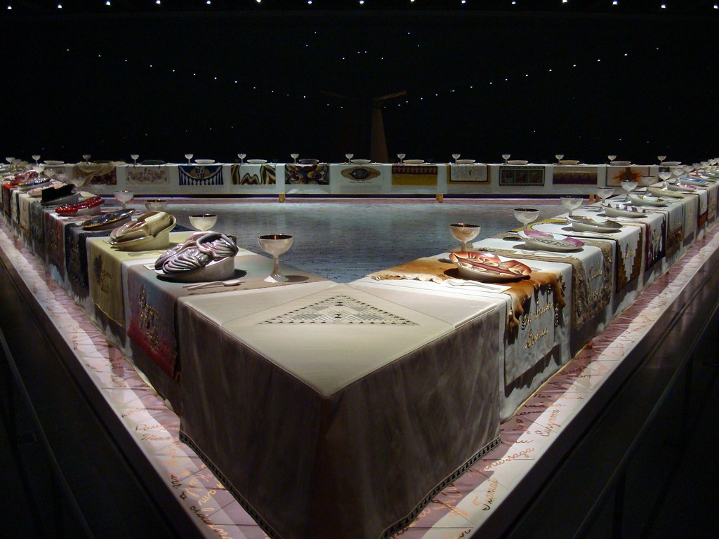 The Dinner Party Judy Chicago 19741979 Neil R Flickr