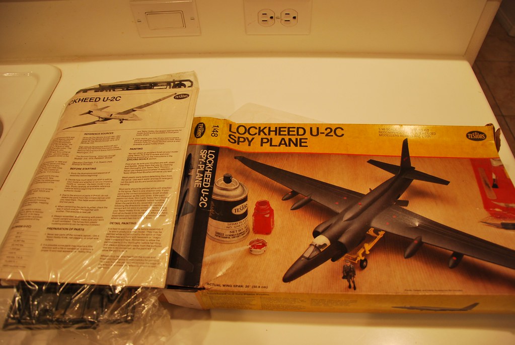 Testors Kit No 209 1/48 Lockheed U2C Spy Plane TDelCoro 3… Tomás