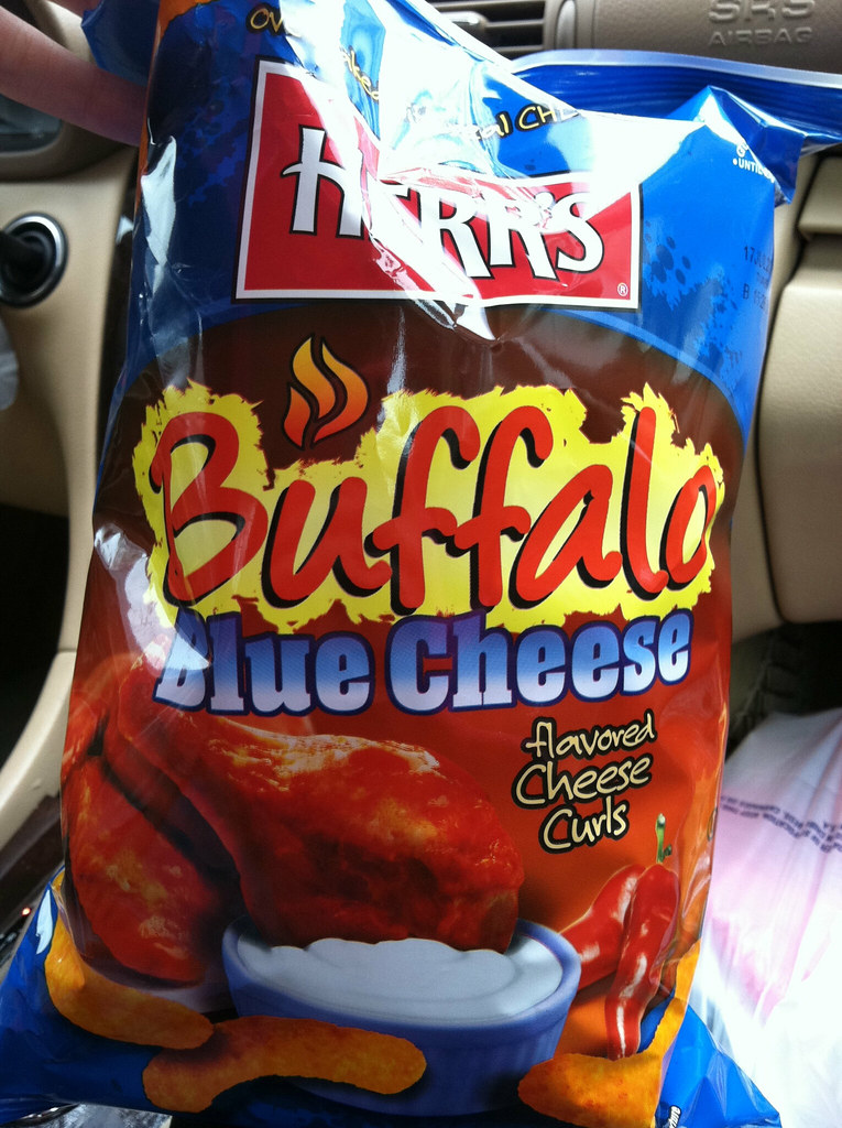 Herrs Buffalo Blue Cheese Curls Delicious!! PrawnStar* Flickr