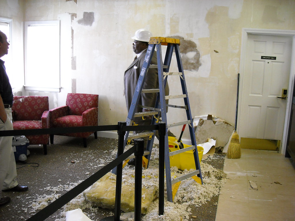 Collapsed HVAC When the ceiling collapsed today at the Wel… Flickr