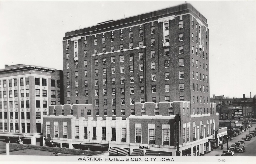 Sioux City, Iowa, Warrior Hotel a photo on Flickriver