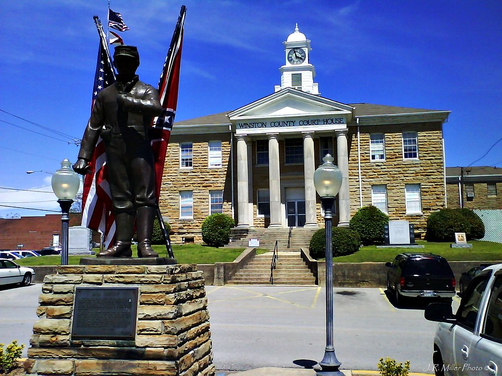 Winston County, Alabama Courthouse John Flickr