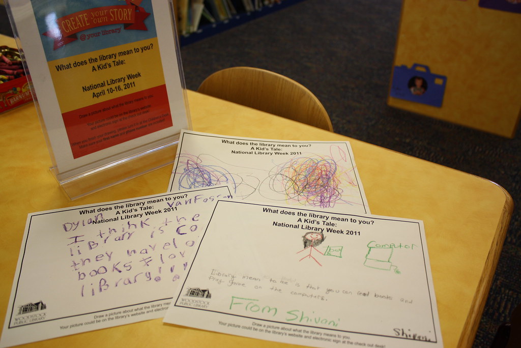 Share your story the library Woodstock Library Flickr