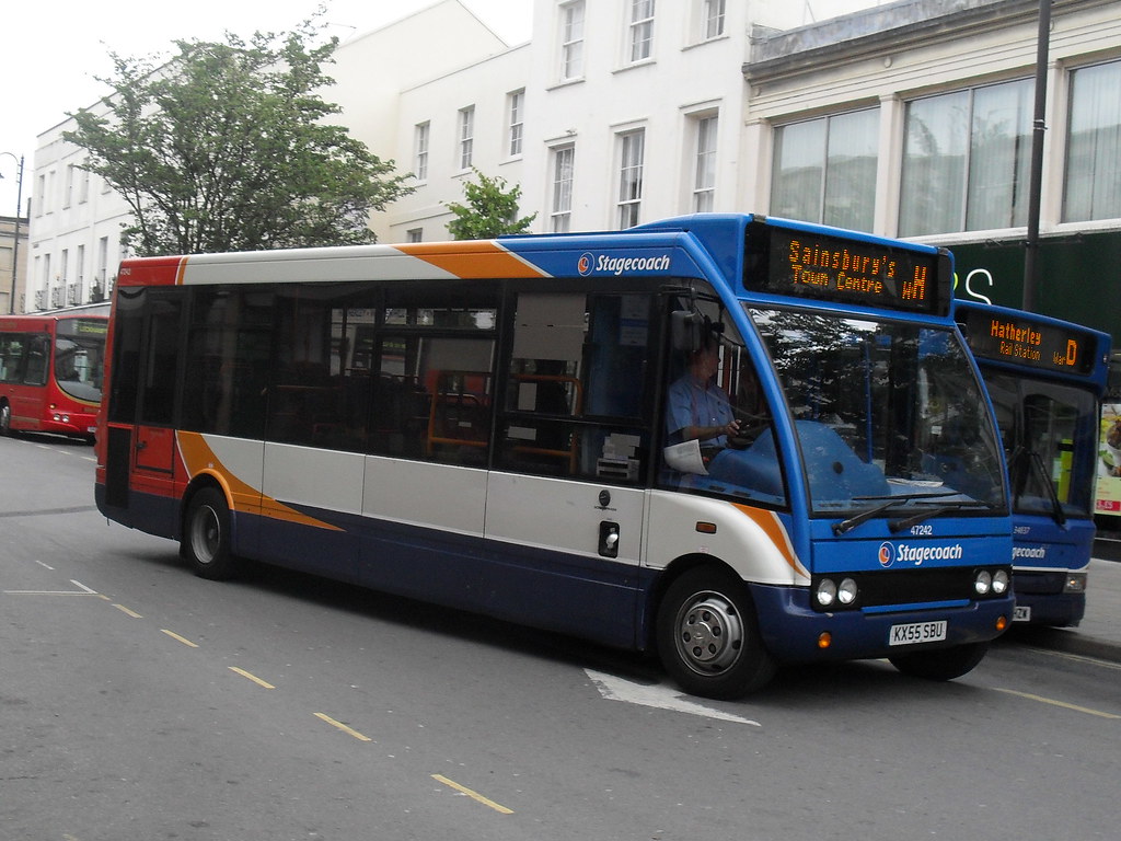 Stagecoach 47242 Optare Solo Seen in Cheltenham. BusGinger Flickr