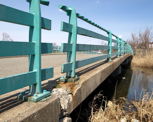 Meadow Lake Park Road Bridge over Flushing River, Queens, New York City