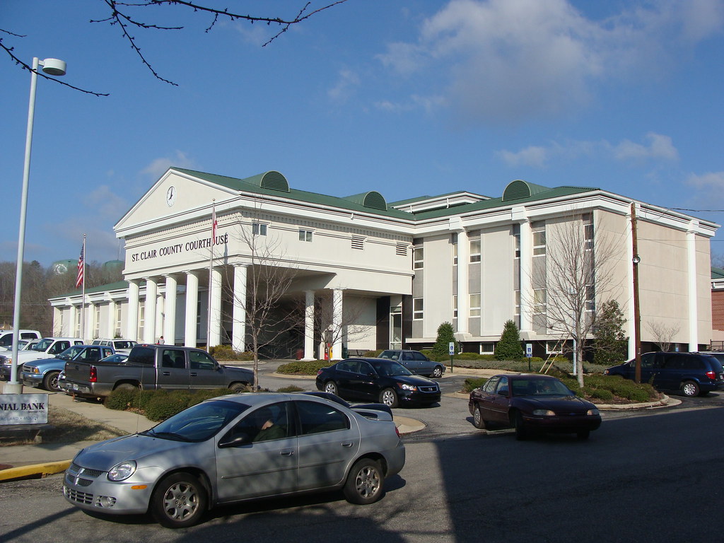 St. Clair County Court HousePell City, Al. Built 1955. … Flickr
