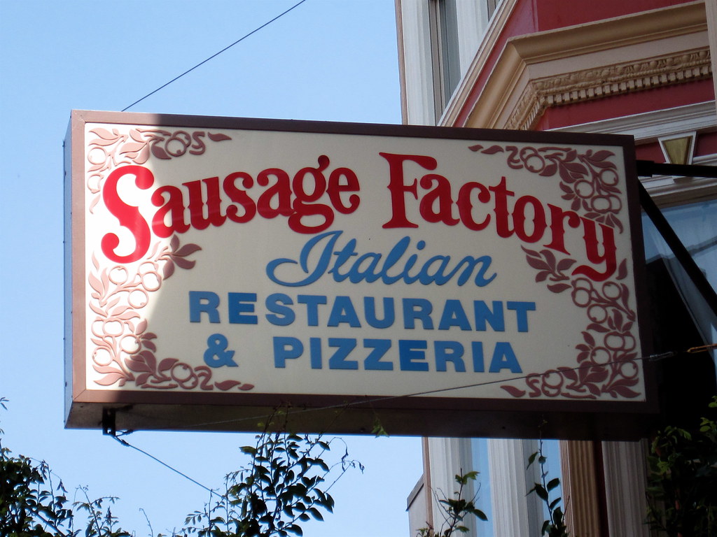 Sausage Factory, San Francisco, CA Sausage Factory, 517 Ca… Flickr