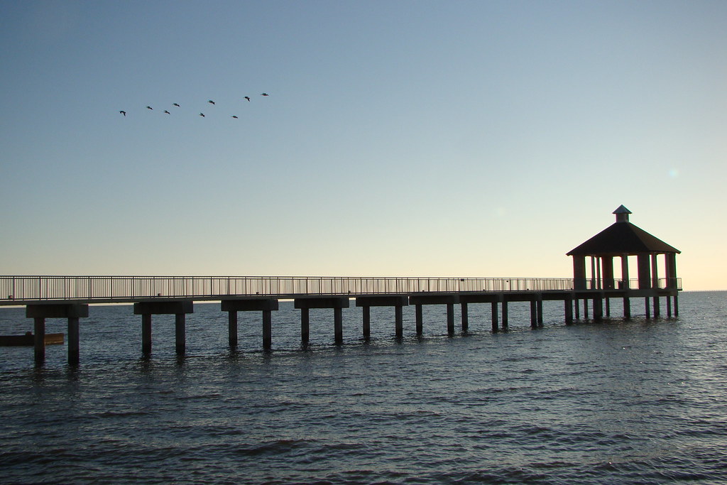 Pier at Mandeville, Louisiana Bisayan lady Flickr