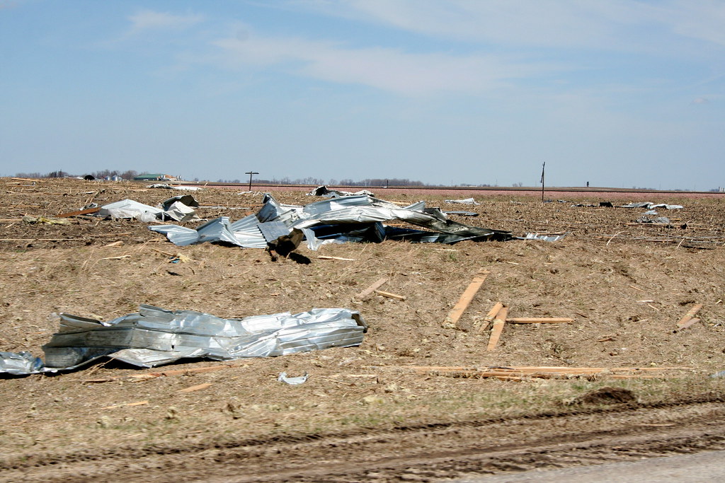 Fonda tornado damage 6 near Fonda, Iowa April, 2011 Flickr