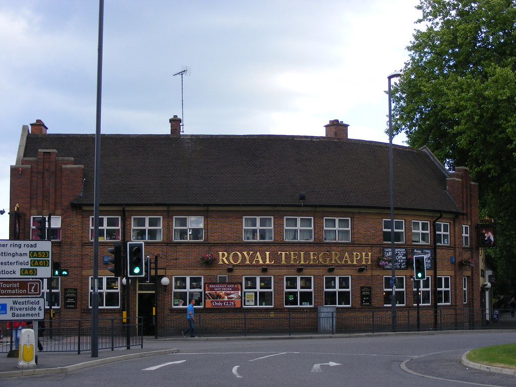 Derbyshire Derby ROYAL TELEGRAPH Situated on London Road… Flickr