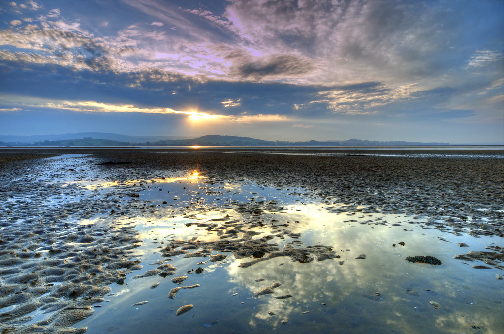 Low Tide Sunset Exmouth again and another HDR. I had such … Flickr