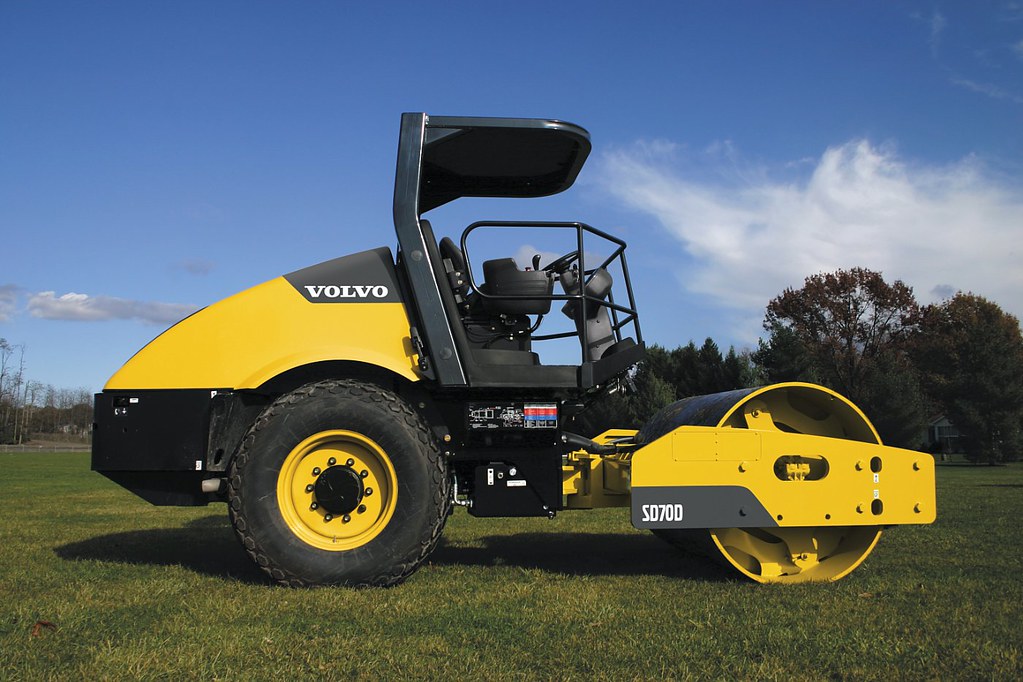 Volvo SD70D Small Soil Compactor a photo on Flickriver