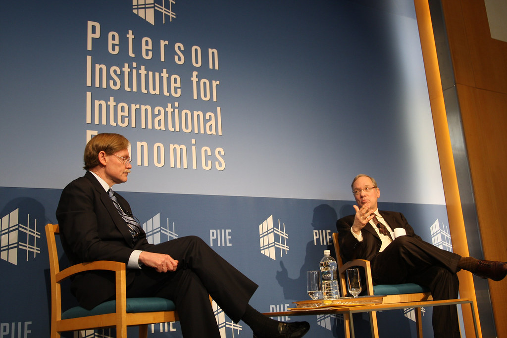 World Bank President Zoellick speaks at Peterson Institute… Flickr