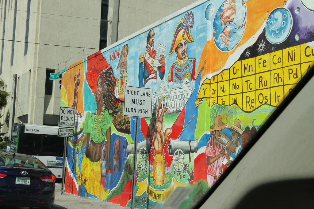Murals in Little Haiti, Miami, FL stateofthereunion Flickr