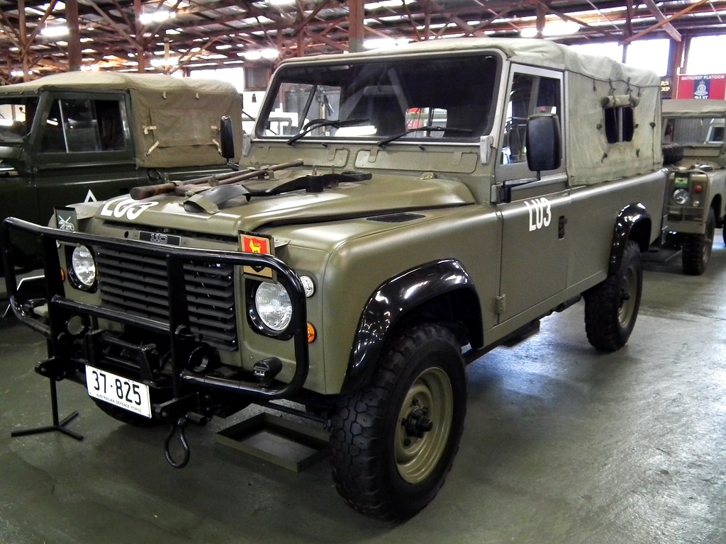 Land Rover 110 utility Land Rover 110 ute. Taken at the Au… Flickr