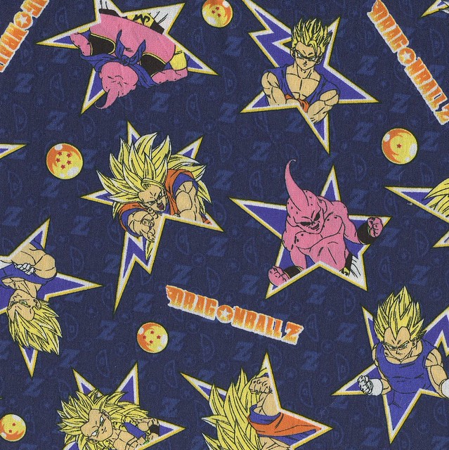 Dragon Ball Z fabric a photo on Flickriver