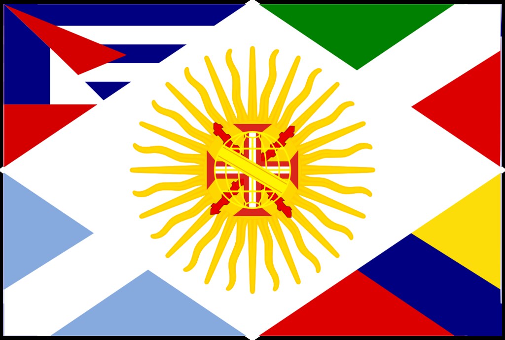 Unon of Latin America A flag of a EUlike Union of Latin A… Flickr