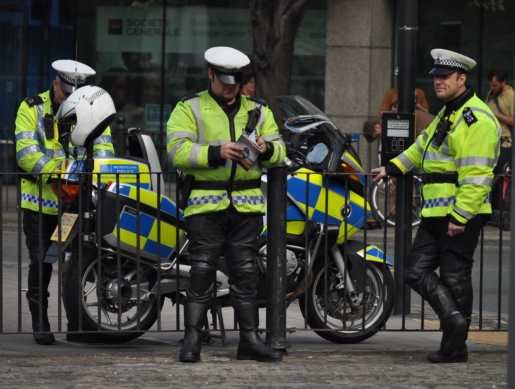 Policía británica British Police copsadmireryahoo.es Flickr