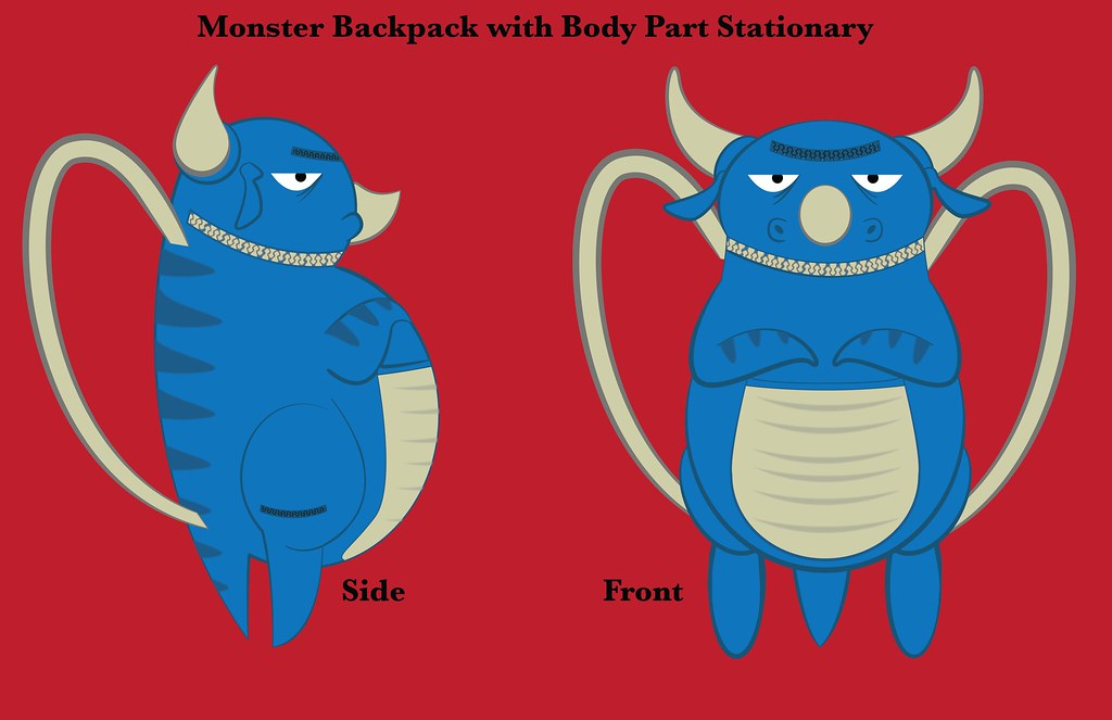 Monster Backpack For Illustration Methods, we were told to… Flickr