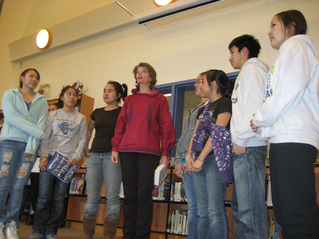 Hooper Bay April 2011 Visiting Hooper Bay High School Lisa