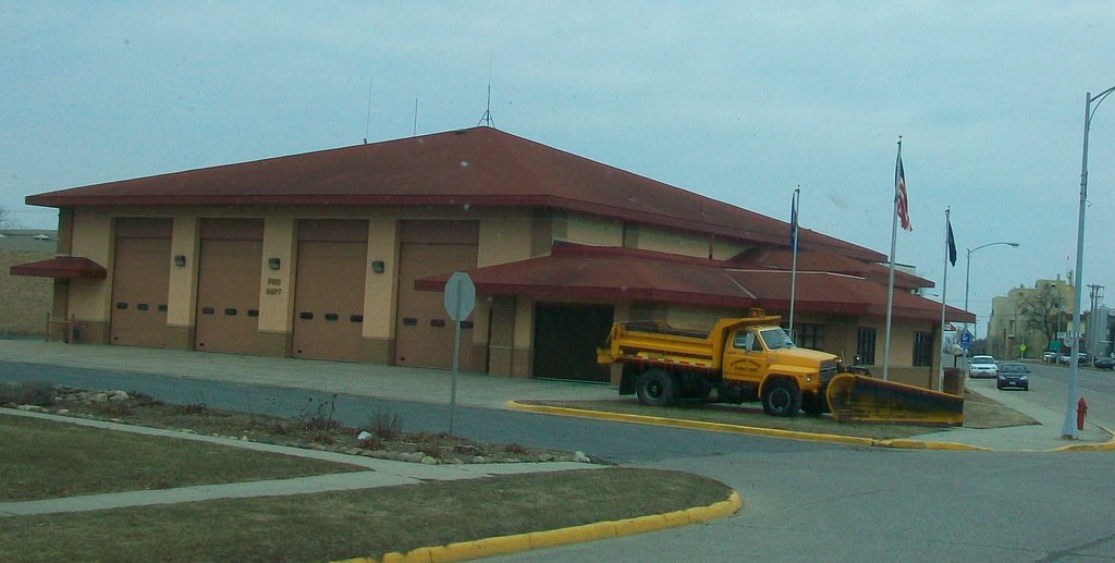 Blooming Prarie plow truck for sale at city hall, fire sta… Ruin