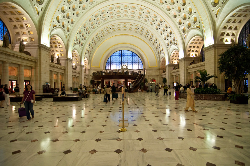 Washington Union Station The main hall of Washington Union… Flickr