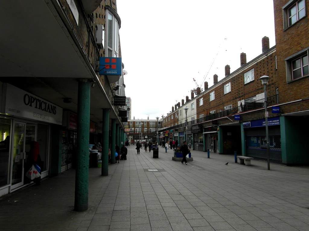 Market Way The Lansbury Estate, Poplar. Designed by Freder… Flickr