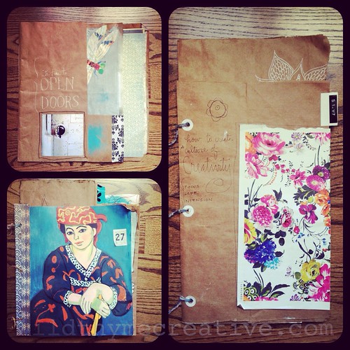 Paper bag journals Betsy Cañas Garmon Flickr