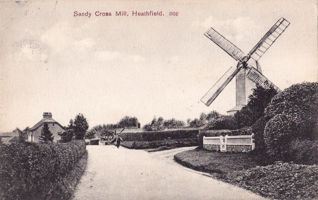 Sandy Cross Windmill We look from Hailsham Road to the win… Flickr
