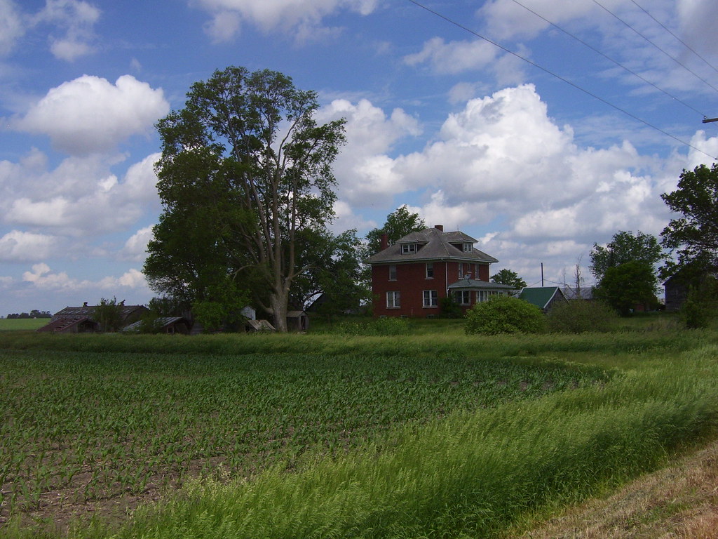 Mercer County IL Vacant Farm House on a county road betw… Flickr