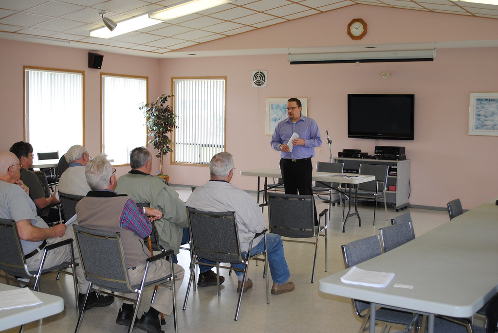 Apr. 19, 2012 Rainbow Estates Mark addresses a group of … Flickr