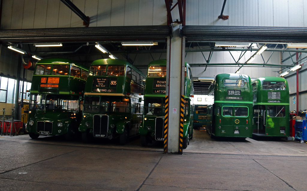 Harlow garage London Transport took some publicity photos … Flickr