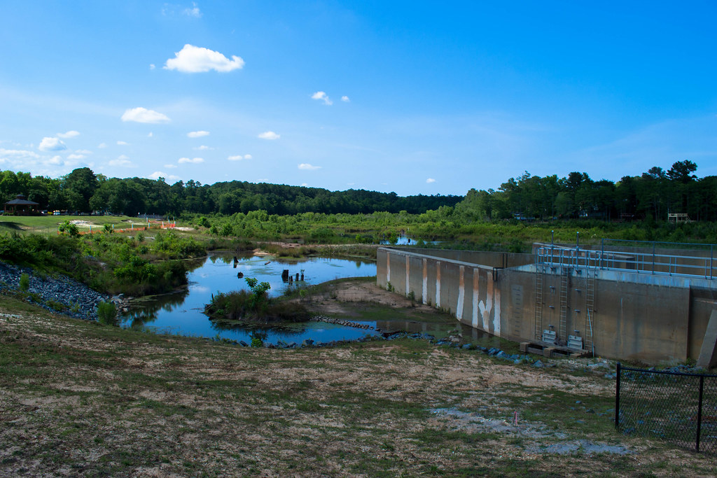 20150607DSC_7379 the Hope Mills dam Money well spent. revbleech
