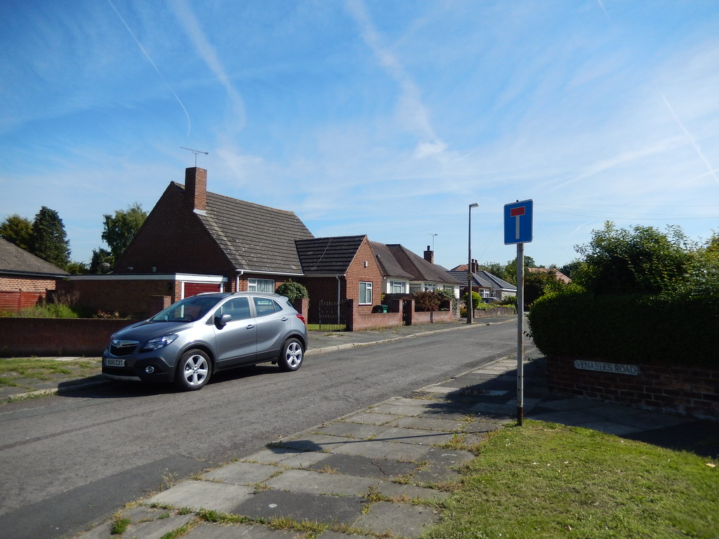 Saughall Road at the junction with Venables Road Blacon, C… Flickr