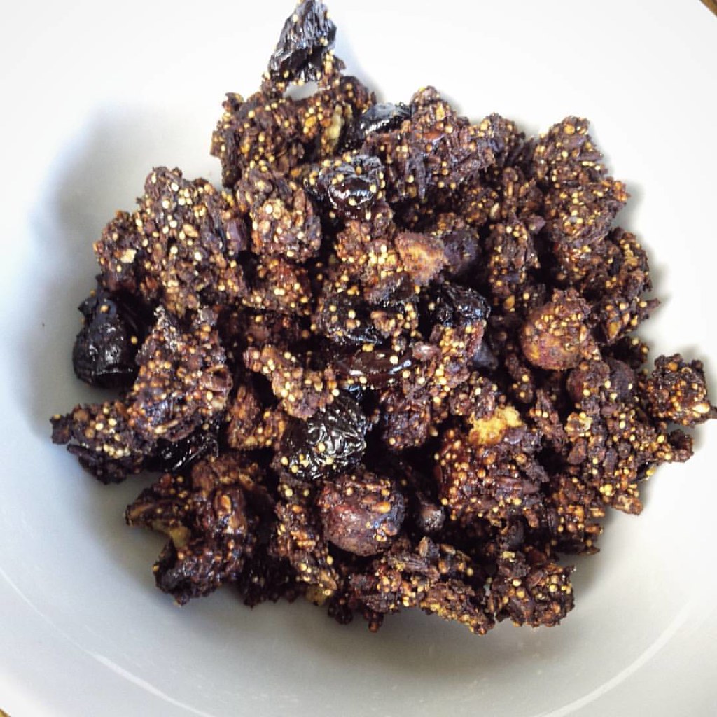 Oatless Chocolate Hazelnut Granola Who says you need oats … Flickr