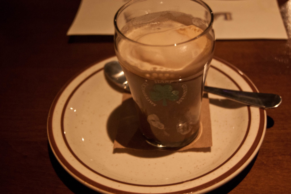 Guinness Seasonal Beer Dinner Guinness Float lansdownepub Flickr