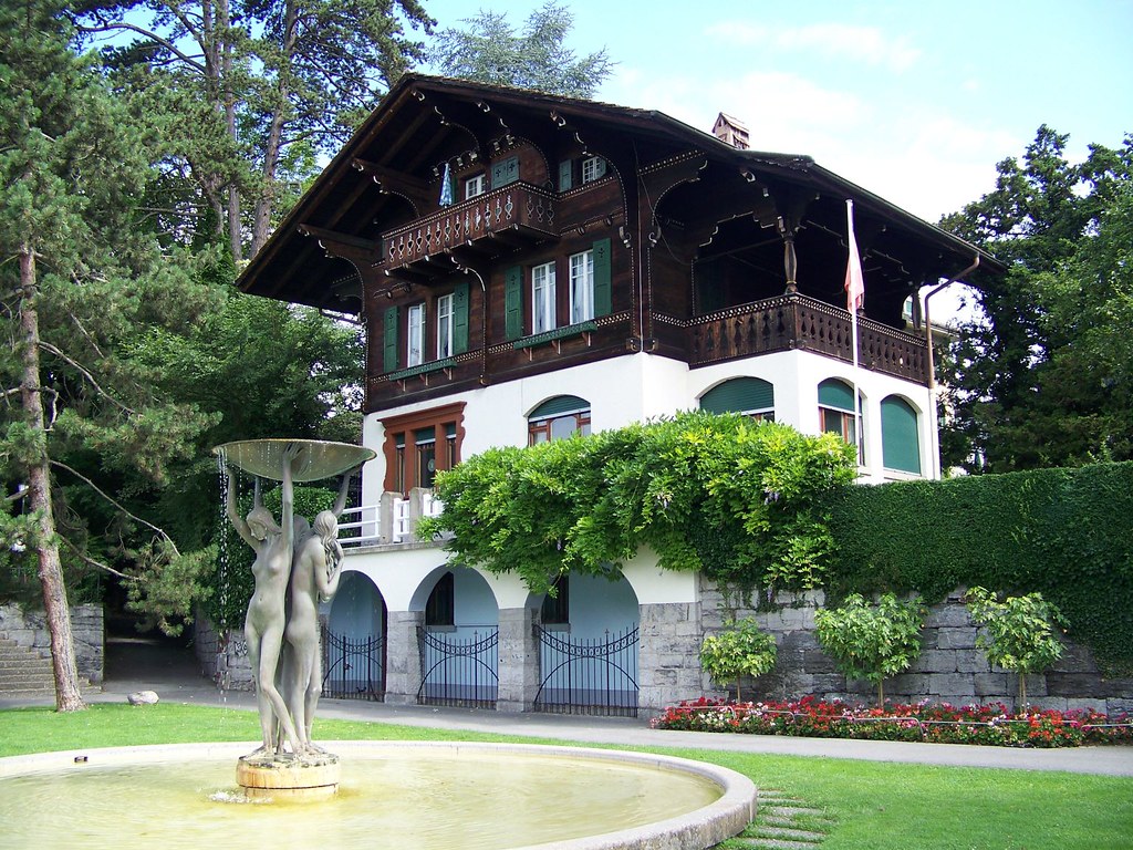 Switzerland House in Thun A wonderful house seen in Thun… Flickr
