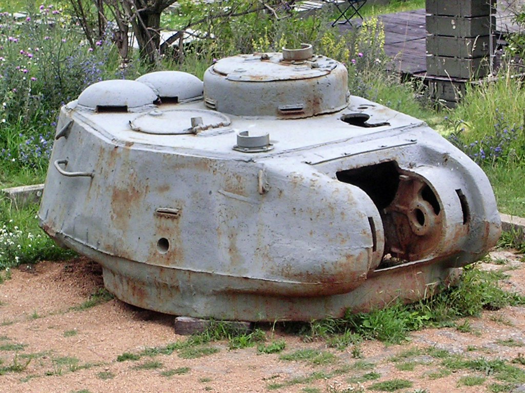 T34 turret after 60 years under ground This turret comes … Flickr