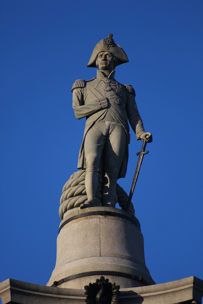 Admiral Nelson, London Nelson's Column is a monument in Tr… Flickr