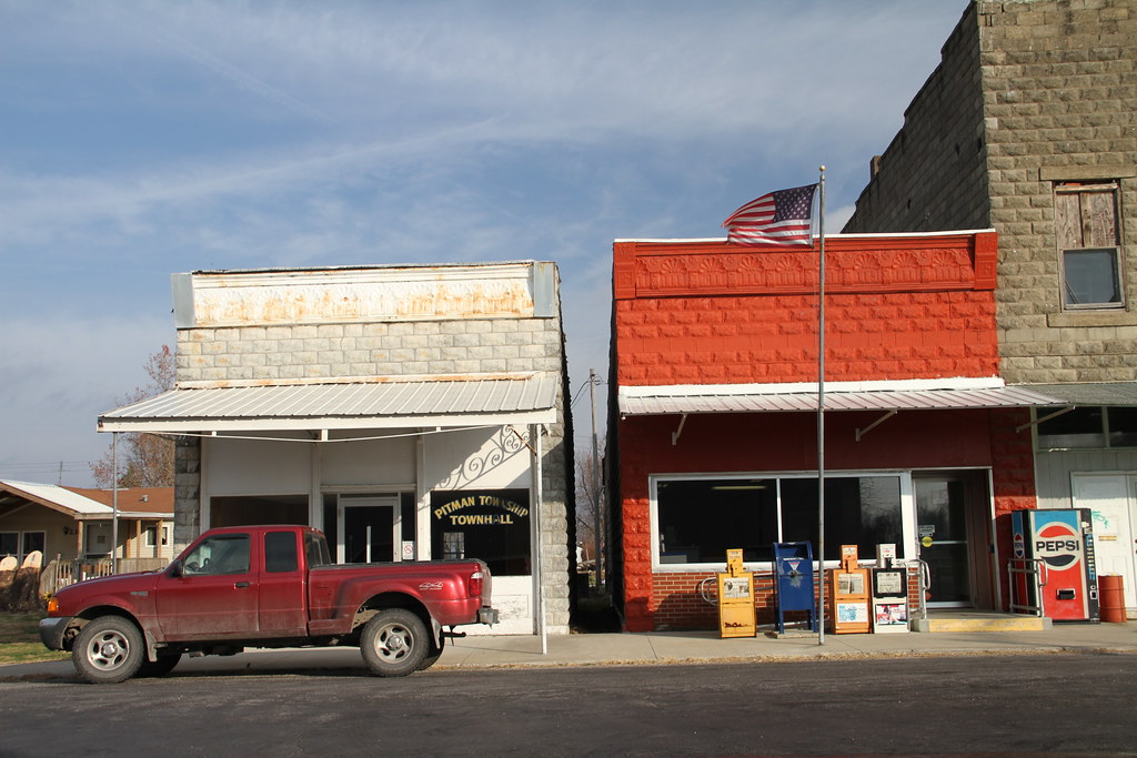 Waggoner IL, Waggoner Illinois, Post Office, 62572, Montgo… Flickr