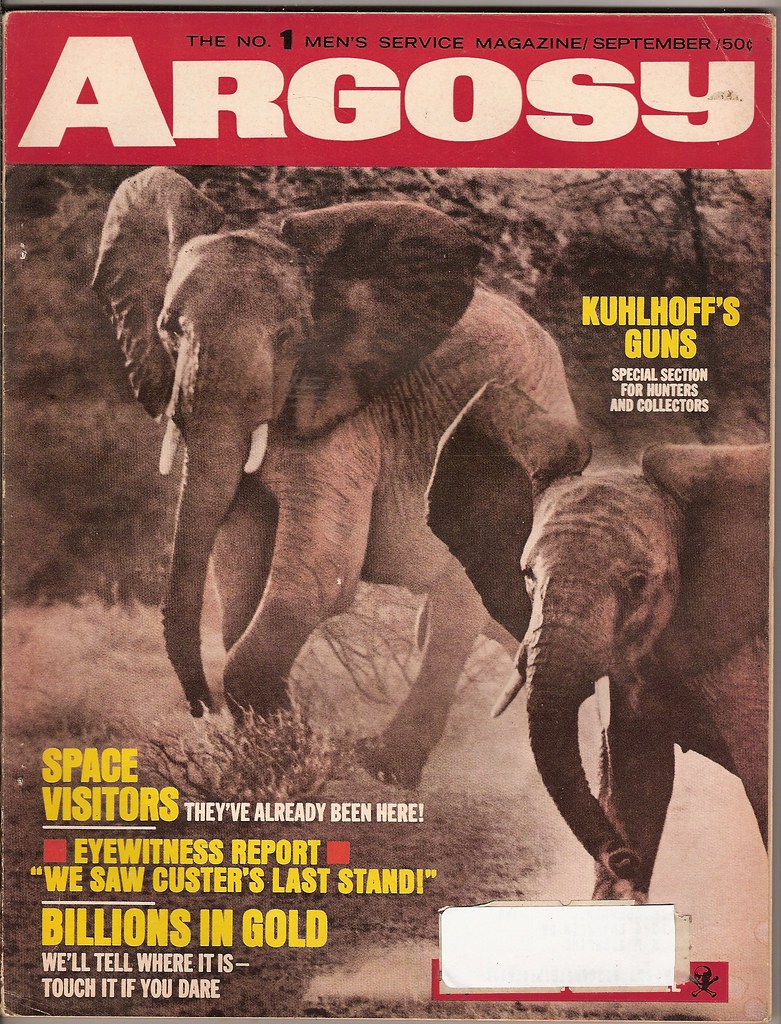 ARGOSY MAGAZINE, SEPTEMBER 1965 BILLIONS IN GOLD, CUSTER'S… Flickr