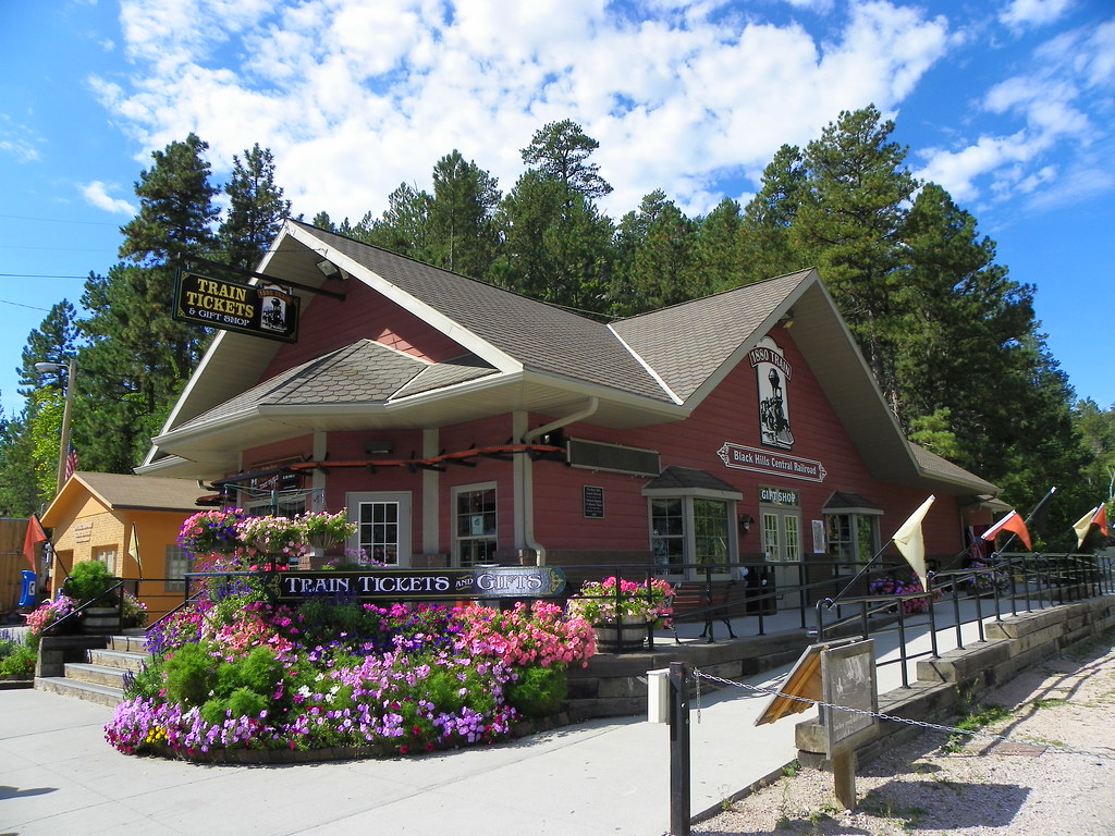 Black Hills Central Railroad Depot Keystone, South Dakota Flickr
